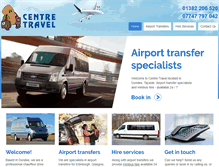 Tablet Screenshot of centretraveldundee.co.uk